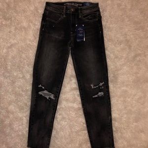 American Eagle Black Skinny Jeans